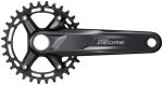 Shimano Deore FC-M5100-1 Crankset - 170mm, 10/11-Speed, 32t, 96 BCD, Hollowtech II Spindle Interface, Black
