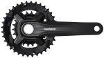 Shimano FC-MT210-B2 Crankset - 170mm, 9-Speed, 36/22t, Riveted, 51.8mm Chainline, Black
