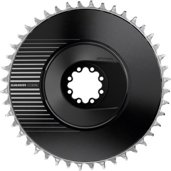 SRAM RED Aero X-Sync Direct Mount Chainring - 44t, 12-Speed, 8-Bolt Direct Mount, 6.5mm Offet, Black, E1
