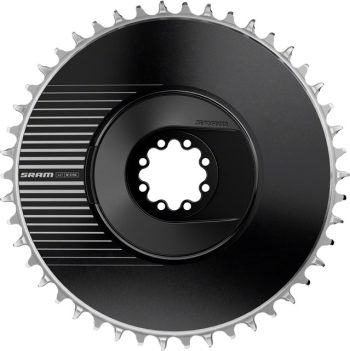 SRAM RED Aero X-Sync Direct Mount Chainring - 46t, 12-Speed, 8-Bolt Direct Mount, 6.5mm Offet, Black, E1
