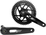 SRAM Rival AXS Power Meter Crankset - 175mm, 12-Speed, 46/33t, 8-Bolt Direct Mount, DUB PM Spindle, Black, E1