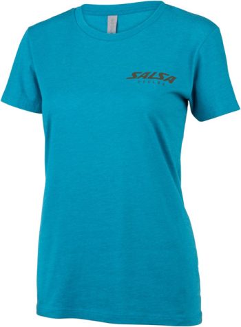Salsa Lone Pine Women's T-Shirt - Teal, Medium