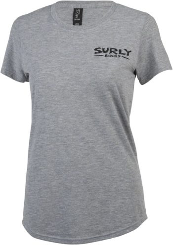 Surly The Ultimate Frisbee Women's T-Shirt - Gray, Medium