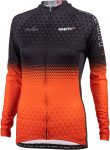 45NRTH Last Light Thermal Long Sleeve Jersey - Women's, Orange/Black, Medium