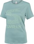 Surly Steel Consortium Women's T-Shirt - Dusty Blue, X-Large
