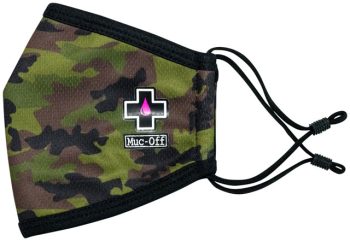 Muc-Off Reusable Face Mask - Woodland Camo, Large