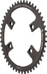 Wolf Tooth Shimano 110 Asymmetric BCD Chainring - 48t, 110 Asymmetric BCD, 4-Bolt, Drop-Stop, For Shimano Cranks, Black
