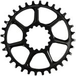 e*thirteen UL Ultralight Direct Mount Guidering for Boost Chainlines - 34t, 10/11/12-Speed, XCX Compatible, Black