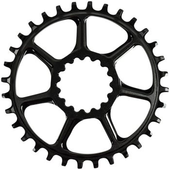 e*thirteen UL Ultralight Direct Mount Guidering for Boost Chainlines - 34t, 10/11/12-Speed, XCX Compatible, Black