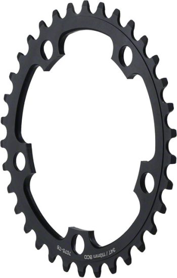 MSW Chainring - 36T, 110mm BCD, Middle, Black