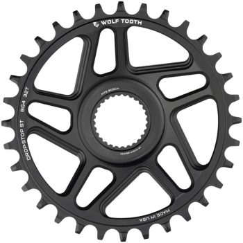 Wolf Tooth Bosch Gen 4 Direct Mount Chainring - Drop-Stop ST, 32T, Black