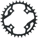 Full Speed Ahead Gamma Pro Mega Tooth 32t, 82 BCD, For 1 x11-Speed and SRAM 12-Speed, Black