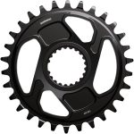 Shimano Deore XT SM-CRM86 1x Direct Mount Chainring - 30t, Shimano Direct Mount, For 12-Speed HG+ Chain, Fits FC-M8200 Crank, Black