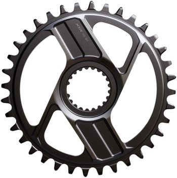 Shimano XTR SM-CRM96 1x Direct Mount Chainring - 36t, Shimano Direct Mount, For 12-Speed HG+ Chain, Fits M9200 and M9220 Crank, Dark Gray