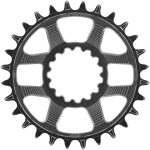 e*thirteen Helix R Chainring - 28t, 11/12-Speed, 52/55mm Flip Flop CL, 3.5mm Offset, e*thirteen DM, Black