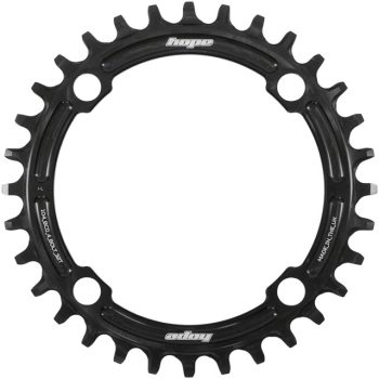 Hope Retainer Chainring - 32t, 104 BCD, R22, Black