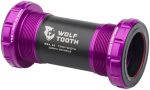 Wolf Tooth Bottom Bracket - English (BSA), 68/73mm, For 30mm Spindle, Ultraviolet Purple