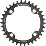 Wolf Tooth 104 BCD Chainring - 34t, 104 BCD, 4-Bolt, Drop-Stop B, Black