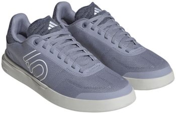 Five Ten Sleuth Deluxe Canvas Flat Shoes - Women's, Silver Violet/Ftwr White/Coral, 9