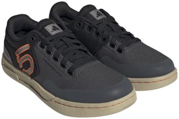 Five Ten Freerider Pro Canvas Flat Shoes - Women's, Gray Six/Gray Four/Impact Orange, 8.5