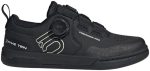 Five Ten Freerider Pro BOA Flat Shoes - Women's,  Core Black/Linen Green/FTWR White, 8.5