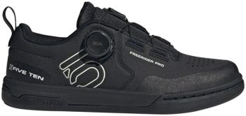 Five Ten Freerider Pro BOA Flat Shoes - Women's,  Core Black/Linen Green/FTWR White, 9